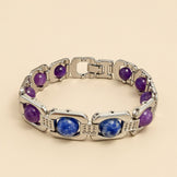 Silver Aquarius Zodiac Bracelet