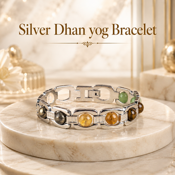 Silver Dhan Yog Bracelet - 1