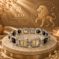 Silver Leo Zodiac Bracelet
