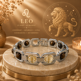 Silver Leo Zodiac Bracelet