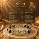 Silver Leo Zodiac Bracelet