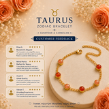 Taurus Zodiac Bracelet for Women