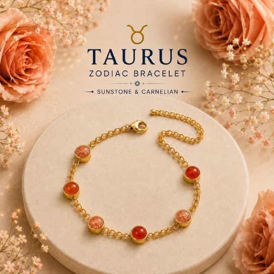Taurus Zodiac Bracelet for Women