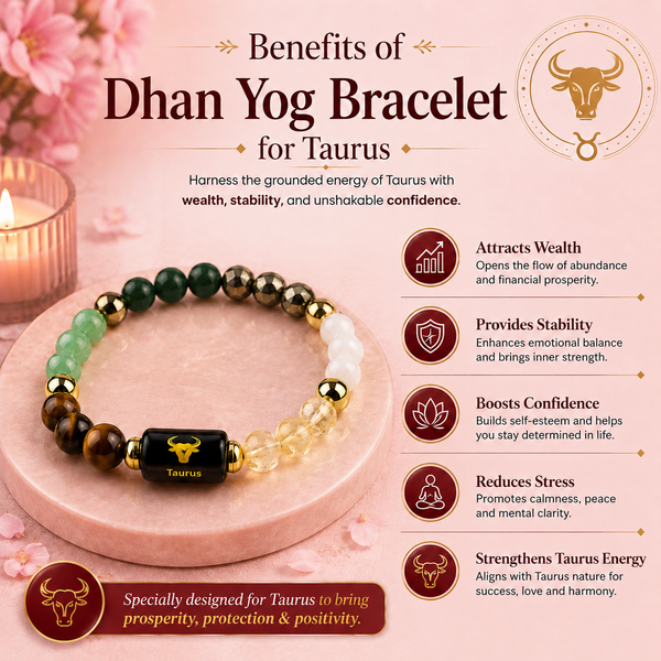 Dhan Yog Bracelet for Taurus - 3