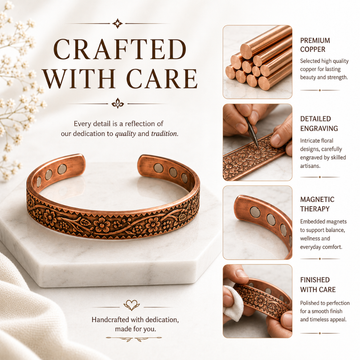 Copper Blossom Bracelet - 4