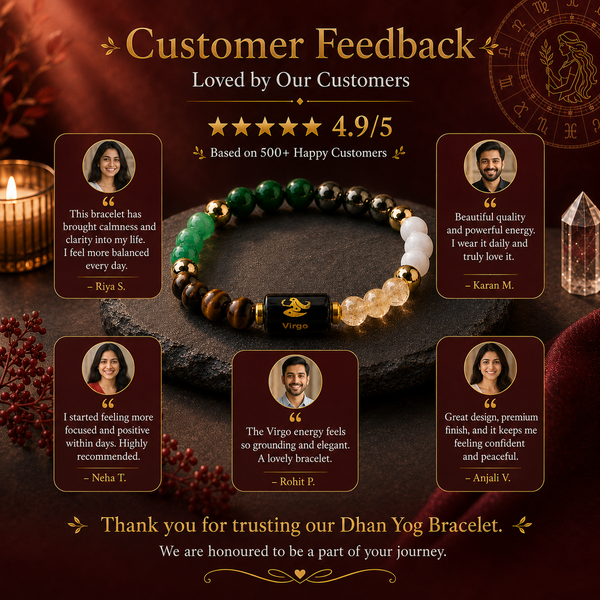 Dhan Yog Bracelet for Virgo - 4