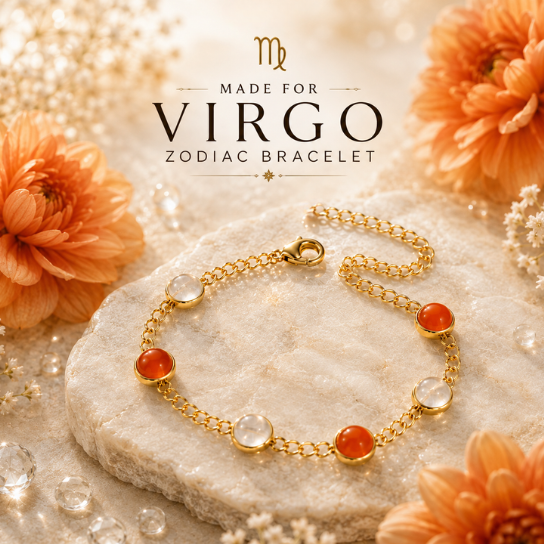 Virgo Zodiac Bracelet for Women