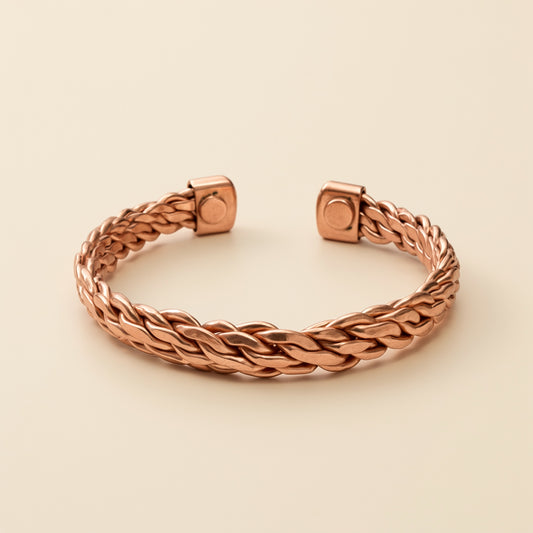 Woven Style Copper Bracelet