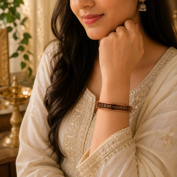 Chamunda Kavach Copper Bracelet - 3