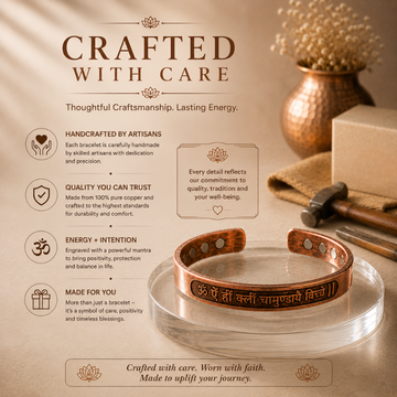 Chamunda Kavach Copper Bracelet - 4