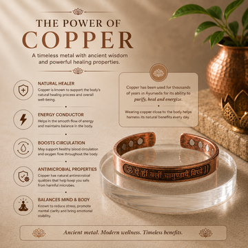 Chamunda Kavach Copper Bracelet - 5
